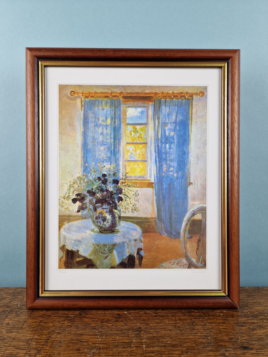 Innrammet print - "Window" av Anna Ancher